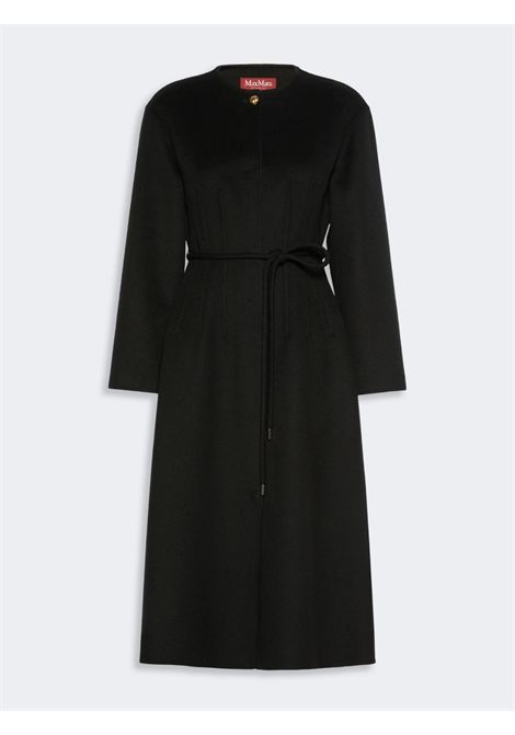 Max Mara Studio Women's Black Wool Cashmere Silk Redingote Coat Max Mara Studio |  | 2626016011600007